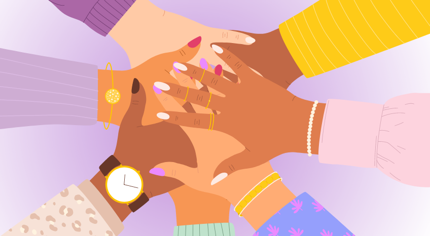 Women supporting women
